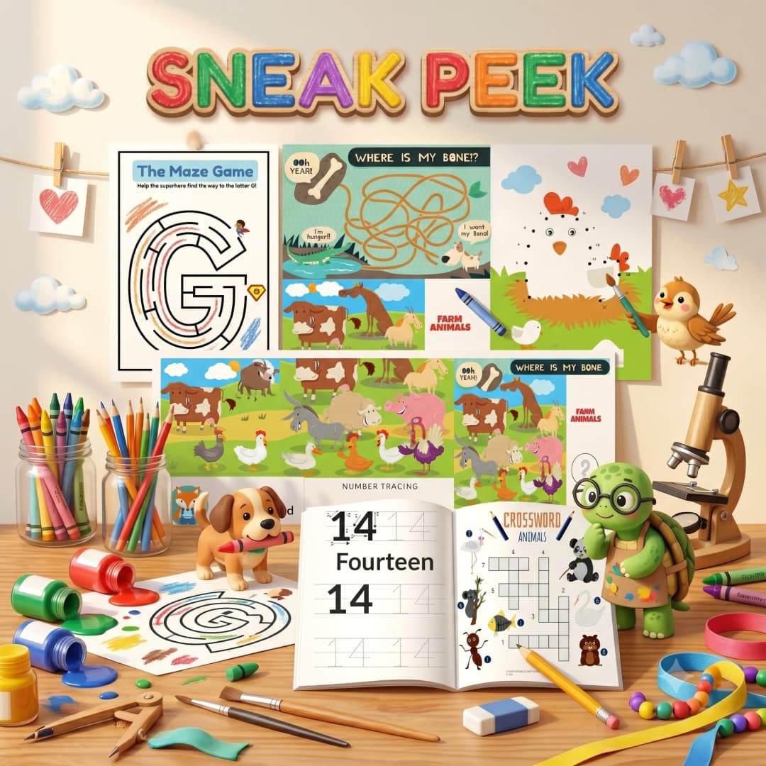 Worksheet Bundle Preview 3