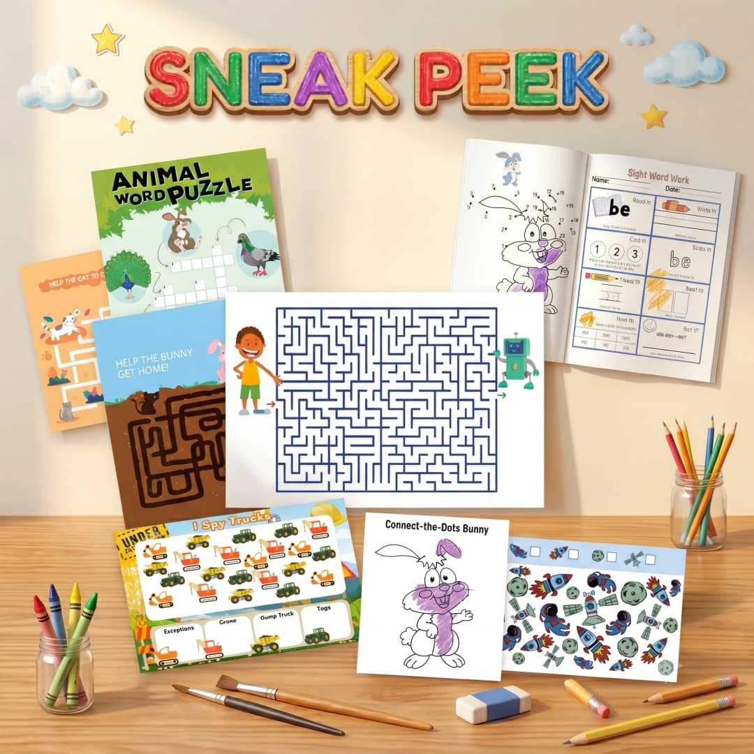Worksheet Bundle Preview 4